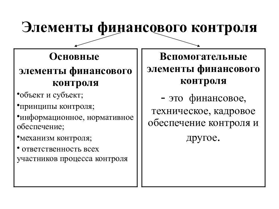 Контрольная работа: Место и роль государственно финансового контроля в обеспечении финансовой безопасности России