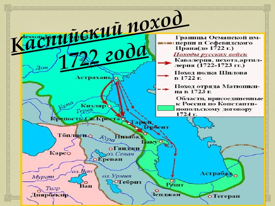 Каспийский поход 1722 года