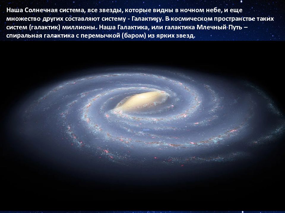 Доклад: Происхождение галактик и звёзд. Строение нашей Галактики. Эволюция звёзд